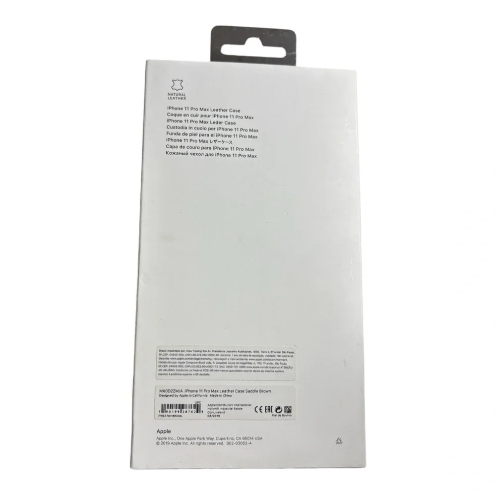 Apple iPhone 11 Pro Max Leather Case - Brown